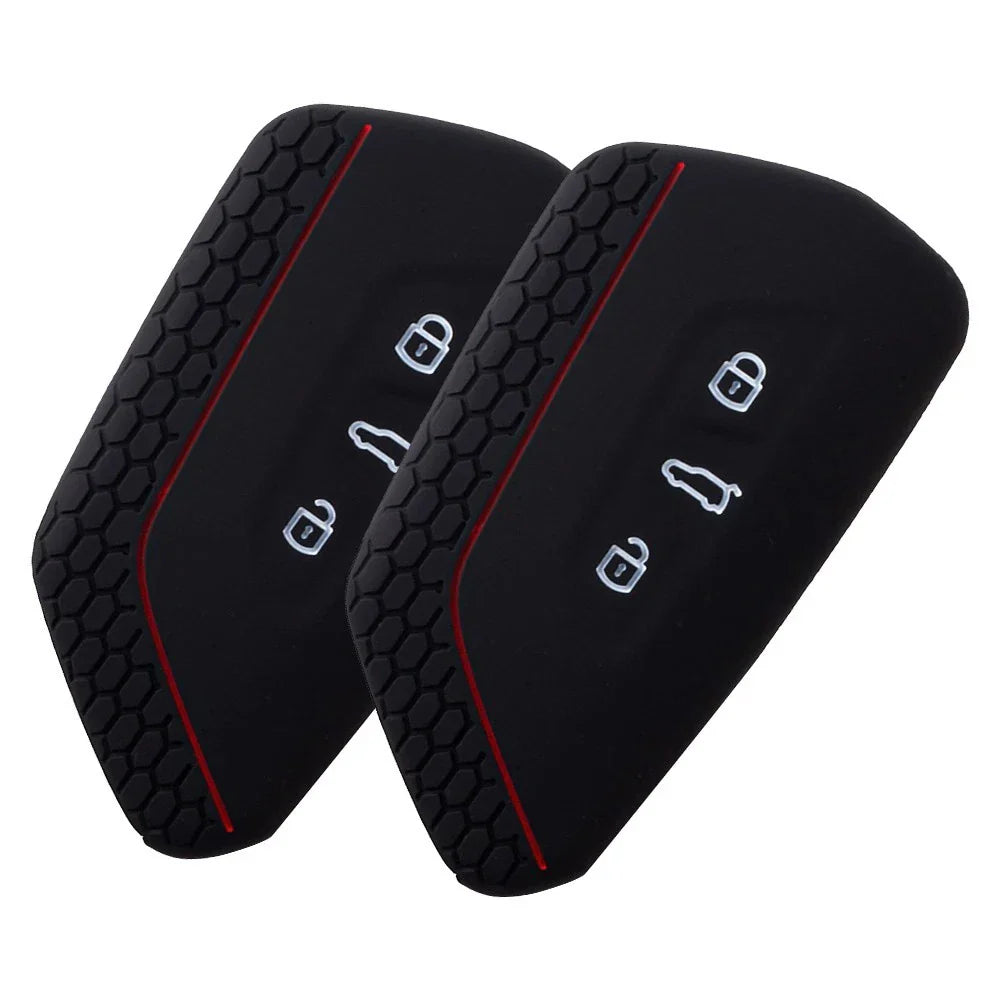 Protective Silicone Key Covers 2 x Pack for Golf 8 and Skoda Enyaq iV