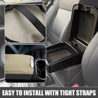 Center Console Armrest Cover for Ford F150 (2009–2014) Black Beige