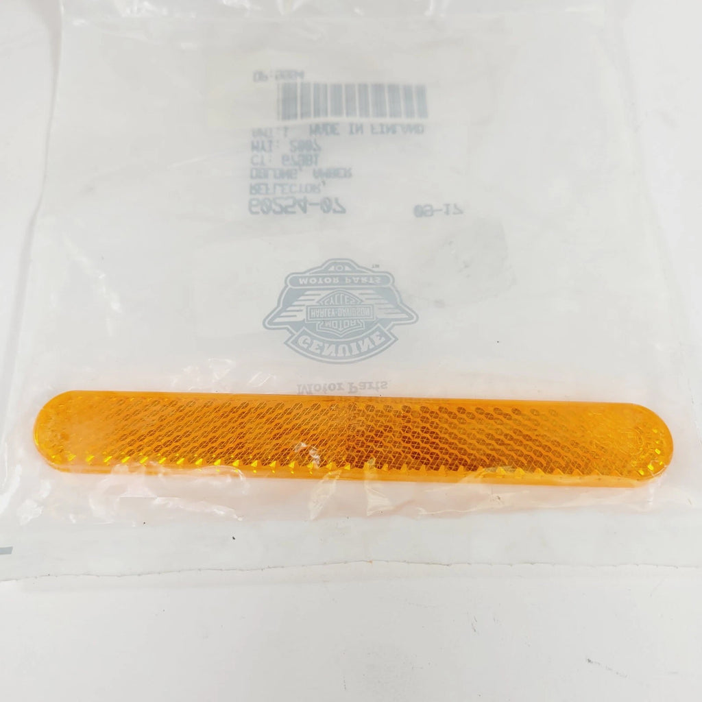 Oblong Amber Reflector for Harley-Davidson (60254-07)