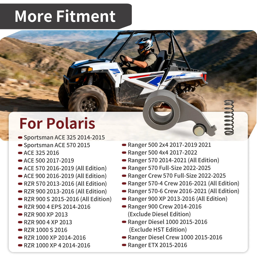 Drive Train Roller Pawl + Spring for Polaris Sportsman ACE 570 2015, ACE 325 2016