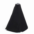 Shift Knob Boot Cover for (Leather, Black, Blue Stitches)