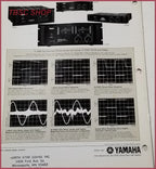 Power Amplifiers for Yamaha P2050 P2100 P2201 P2200 (Original Brochure)