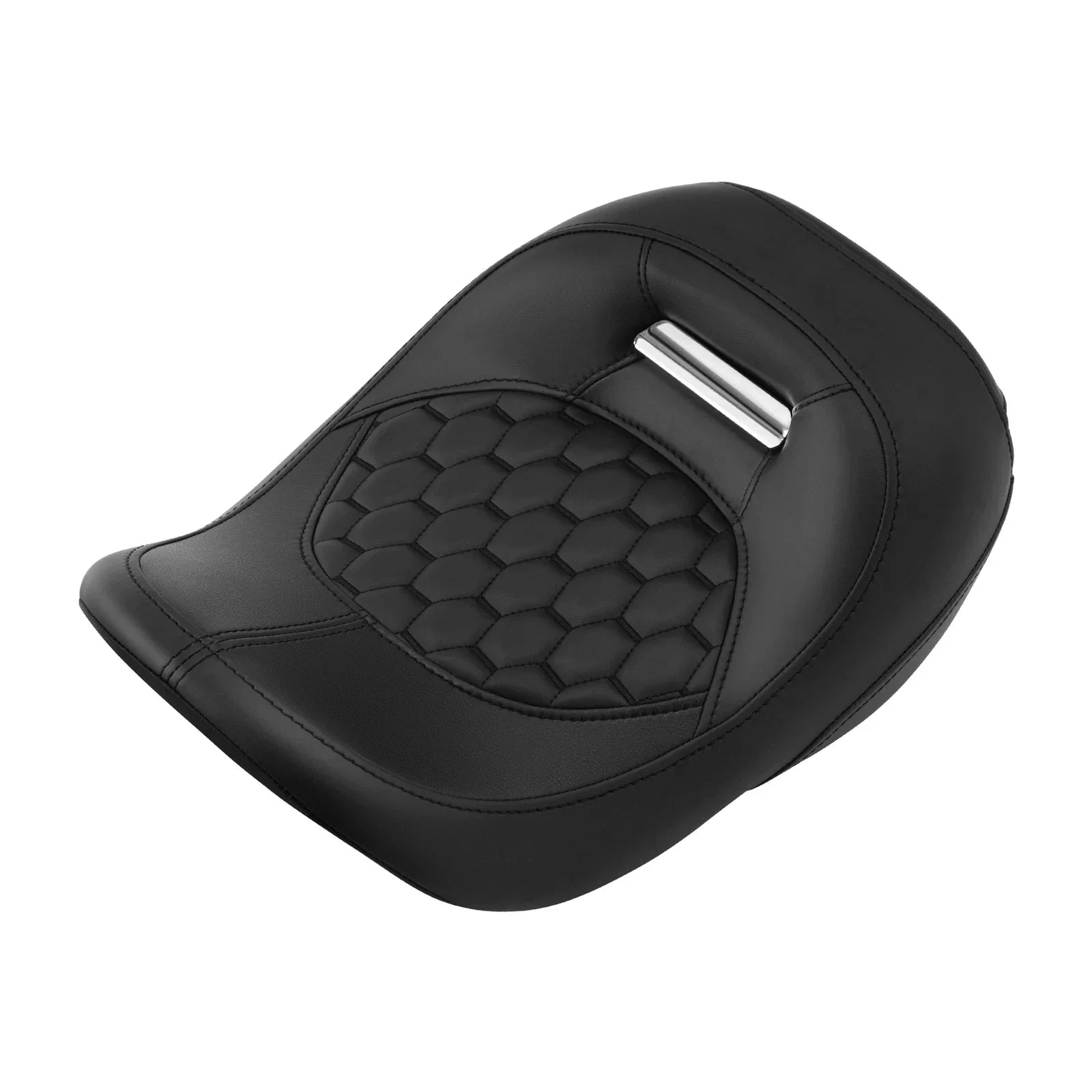 Black Driver Solo Seat for Harley Touring Road Street Glide Baggers (2008-2023)