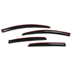 Window Visor for Nissan Sentra Sedan (2013â2019) JDM Wavy 3D Shade