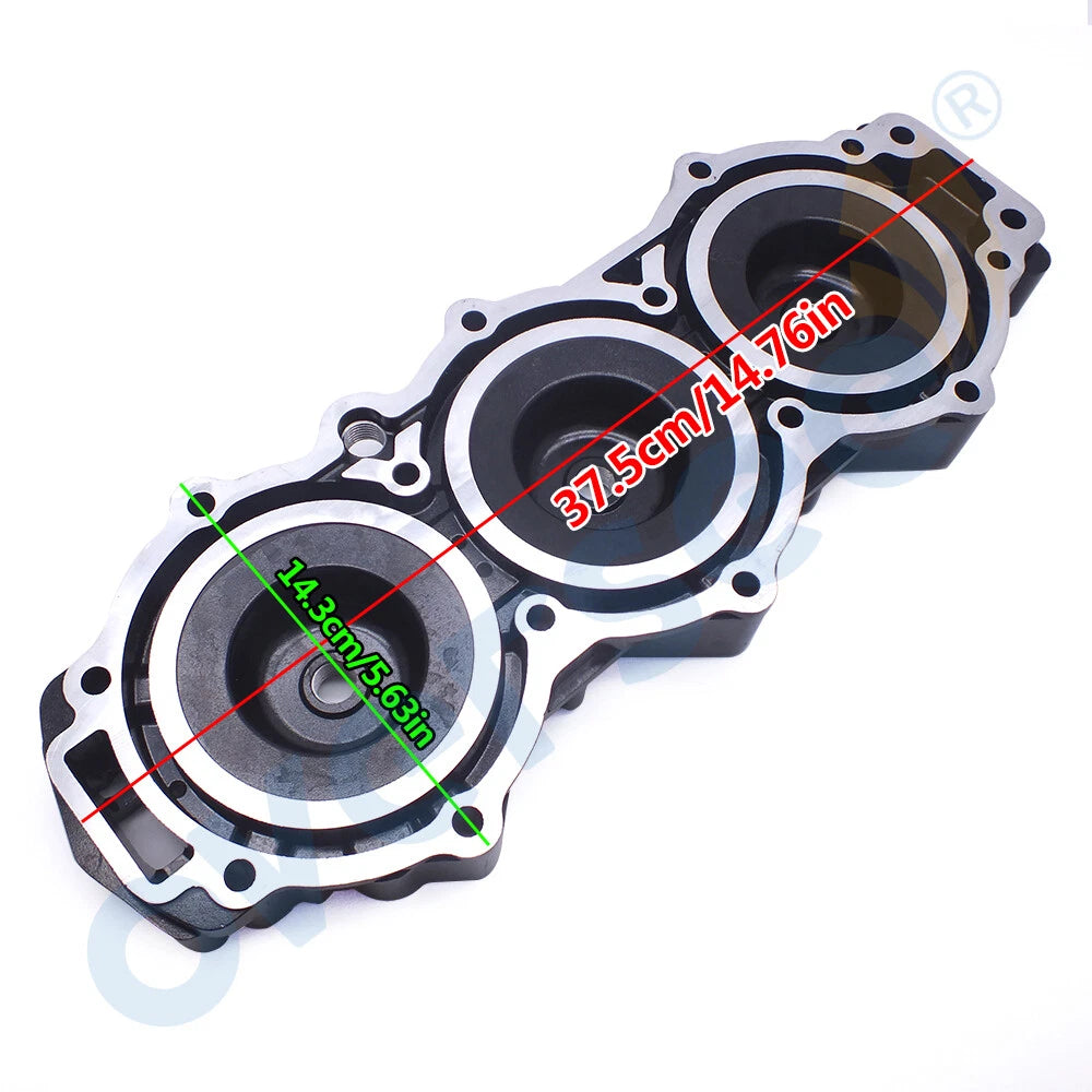 Head Cylinder & Gasket Set for Yamaha Outboard 2T 85-90HP (688-11111, 688-11181)
