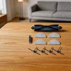 Replacement V-shaped Main Brush Set for Robot Vacuum (Compatible Models)