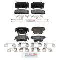 Set of 4 Bosch Quietcast Disc Brake Pads for Dodge Challenger Charger (2015–2023)