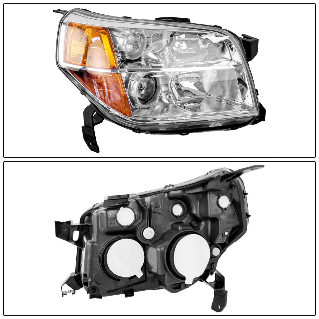 Halogen Headlights Pair for Honda Pilot (2006-2008)