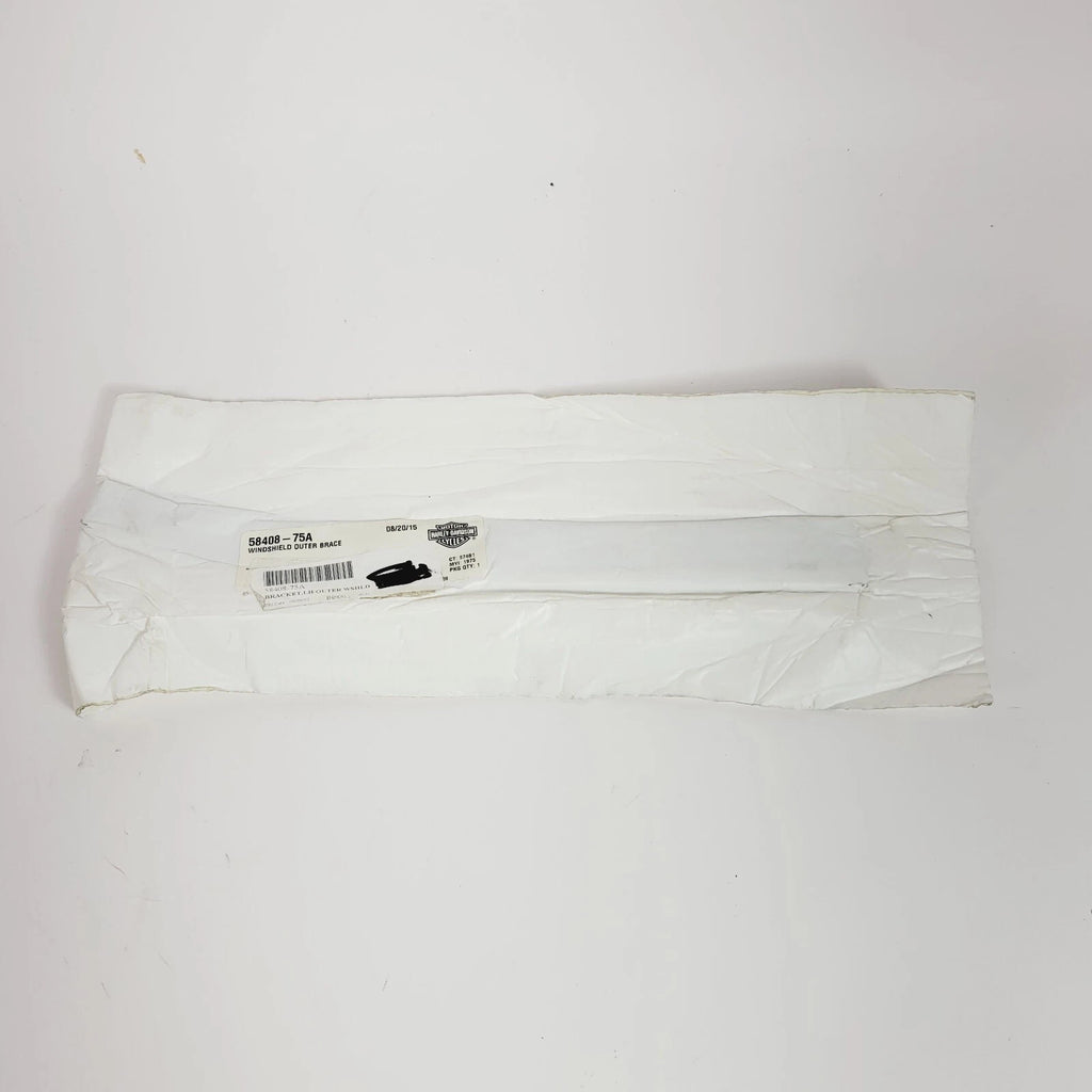 Left Side Outer Windshield Brace for Harley Davidson Road King (1975–Current) 58408-75A