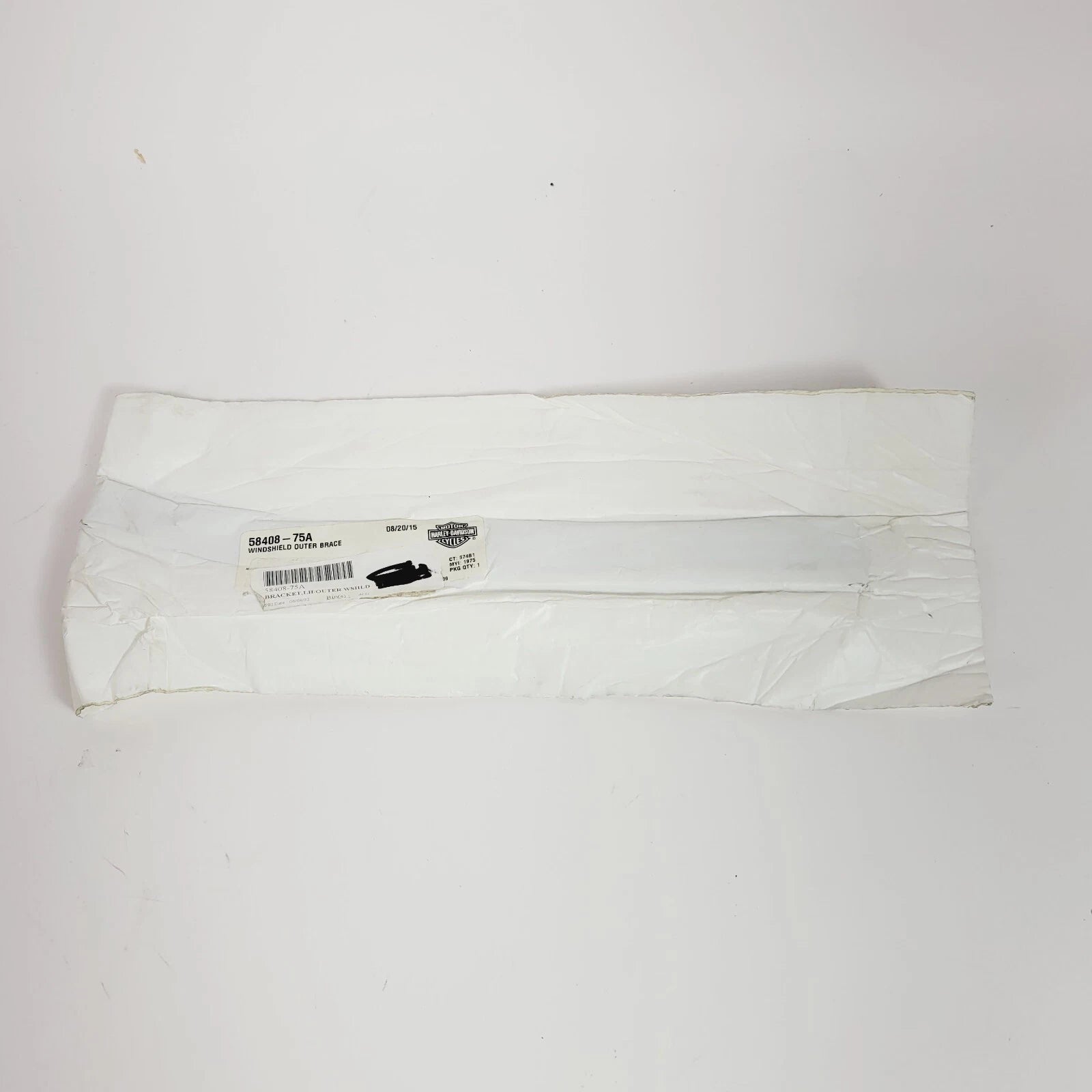 Left Side Outer Windshield Brace for Harley Davidson Road King (1975–Current) 58408-75A