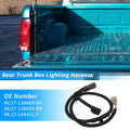 Driver Side Bed Lamp Wiring Harness Jumper Assembly for Ford F-150 (2015–2020)