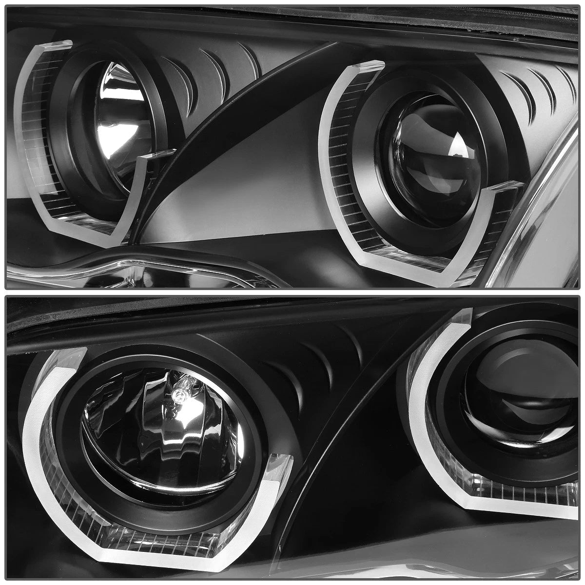 LED Turn Signal Projector Headlight Lamp for BMW E46 (1996–2003)