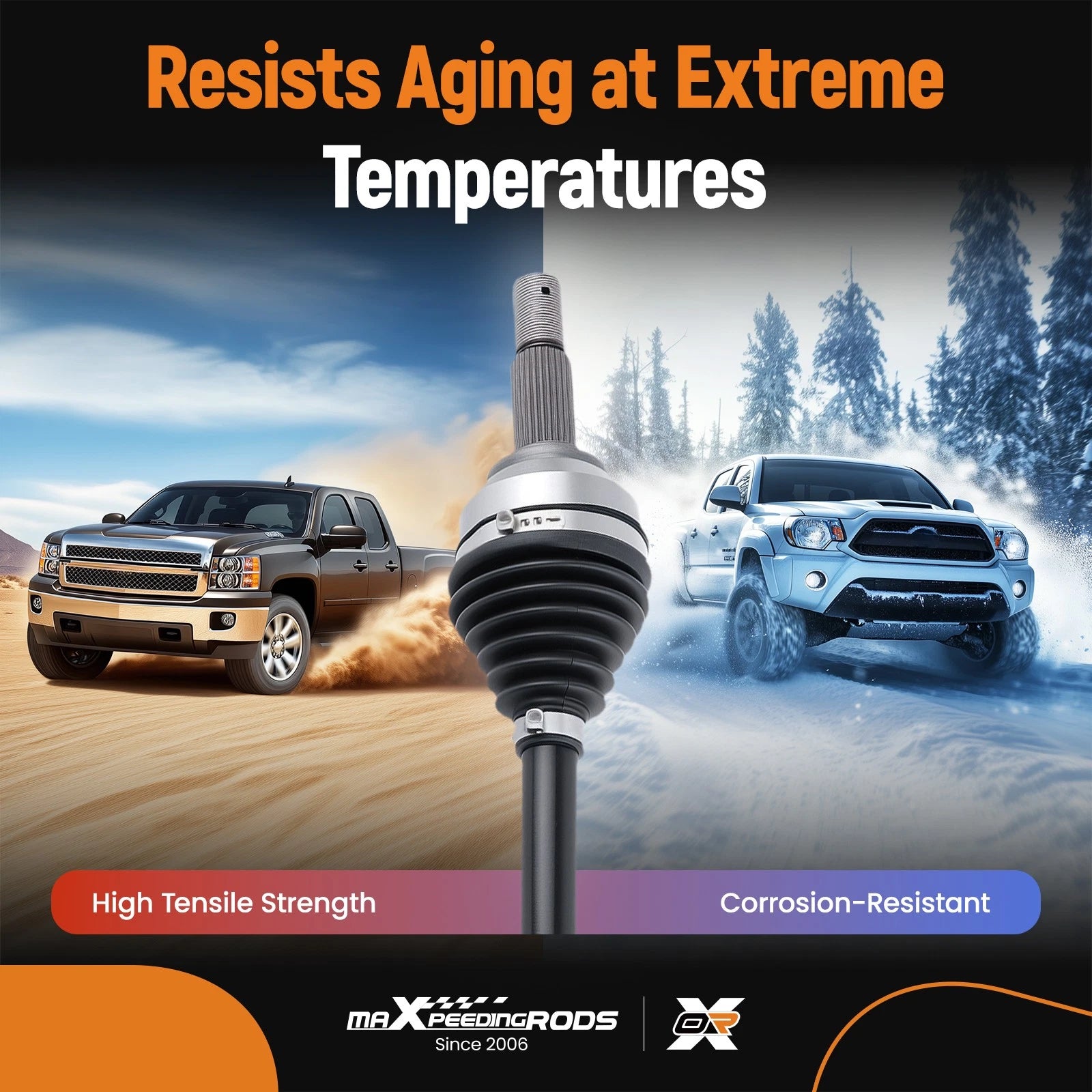 AWD Front Left Driver CV Axle for Nissan Rogue (2008–2015)