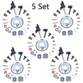 5X Carburetor Repair Kit for Honda GX120 GX160 GX200 (Engine Motor)