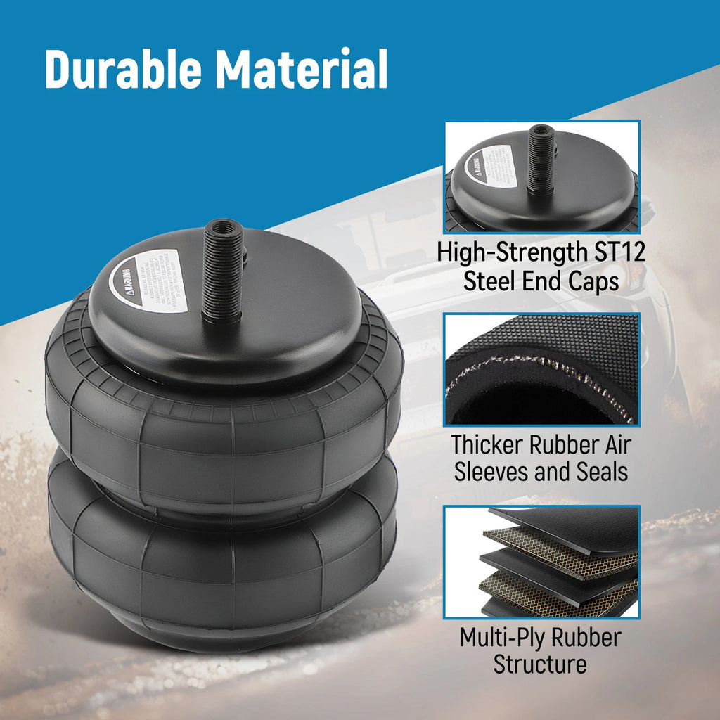 Air Spring Bags Leveling Suspension Kit for Toyota Tundra (2007–2021)