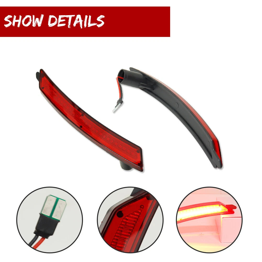 Rear Wheel Fender Side Marker Lights for MINI Cooper (2007–2016)