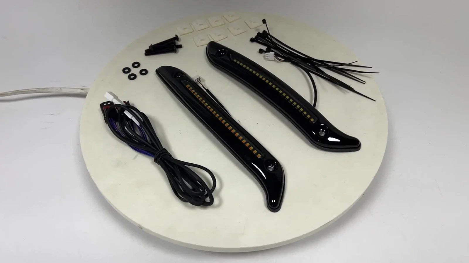 Windshield DRL Turn Signal Light for Harley Softail Low Rider El Diablo FXRST (2022)