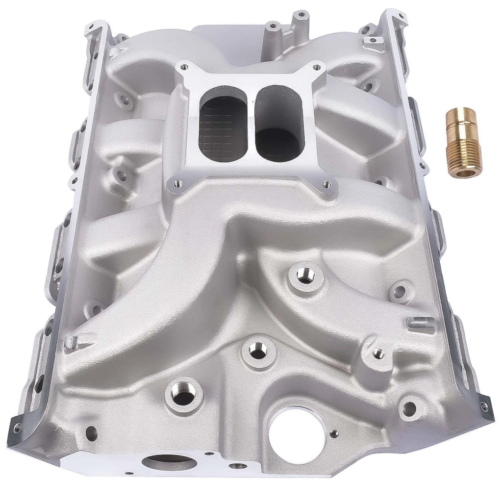 Dual Plane Satin Intake Manifold for Ford FE 390 406 410 427 428 (1968–1972)