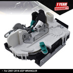 Rear Left Power Door Lock Actuator for Jeep Wrangler JK (2007–2017)