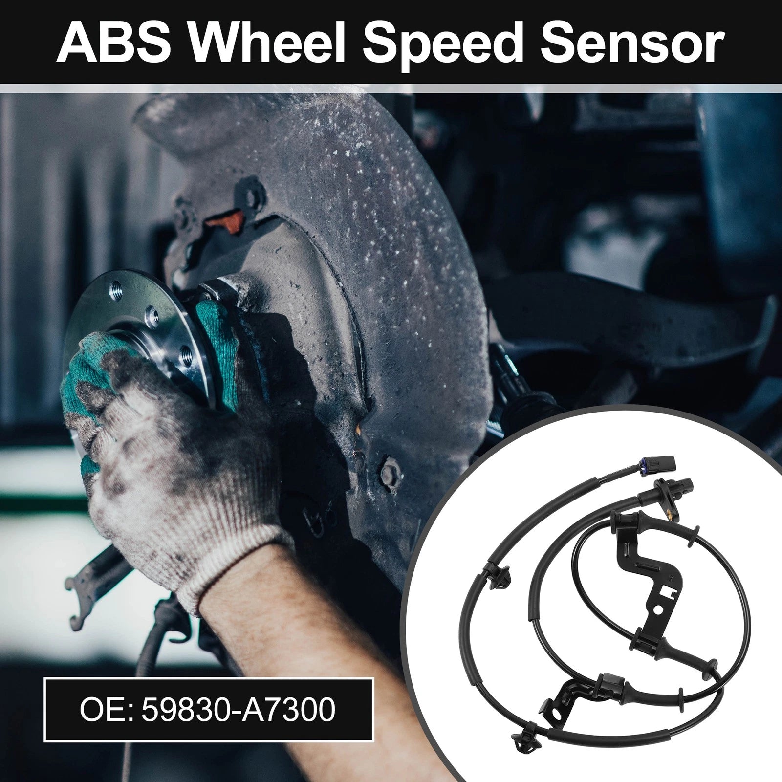 ABS Wheel Speed Sensor No. 59830-A7300 for Kia Forte5 (2014–2018)