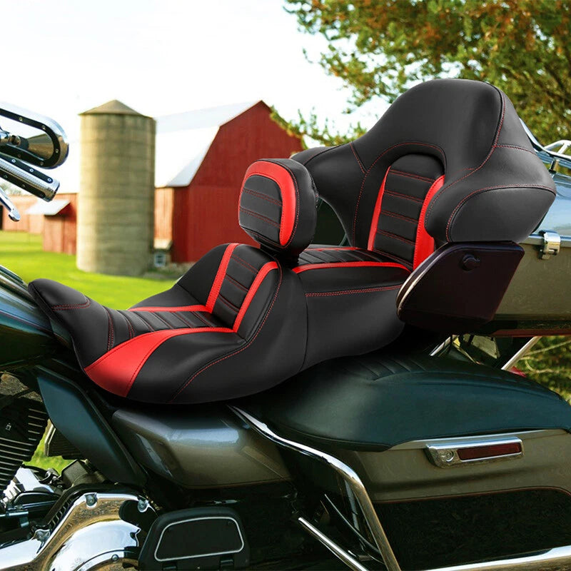 Seat Backrest Pad for Harley Street Glide (2014–2023)