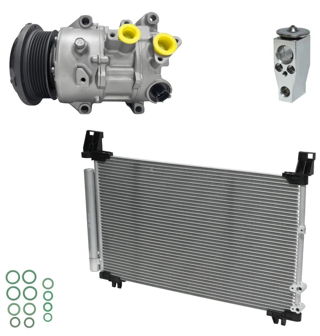 AC Compressor Kit With Condenser Replacement for Lexus RC F 5.0L (2019–2019)