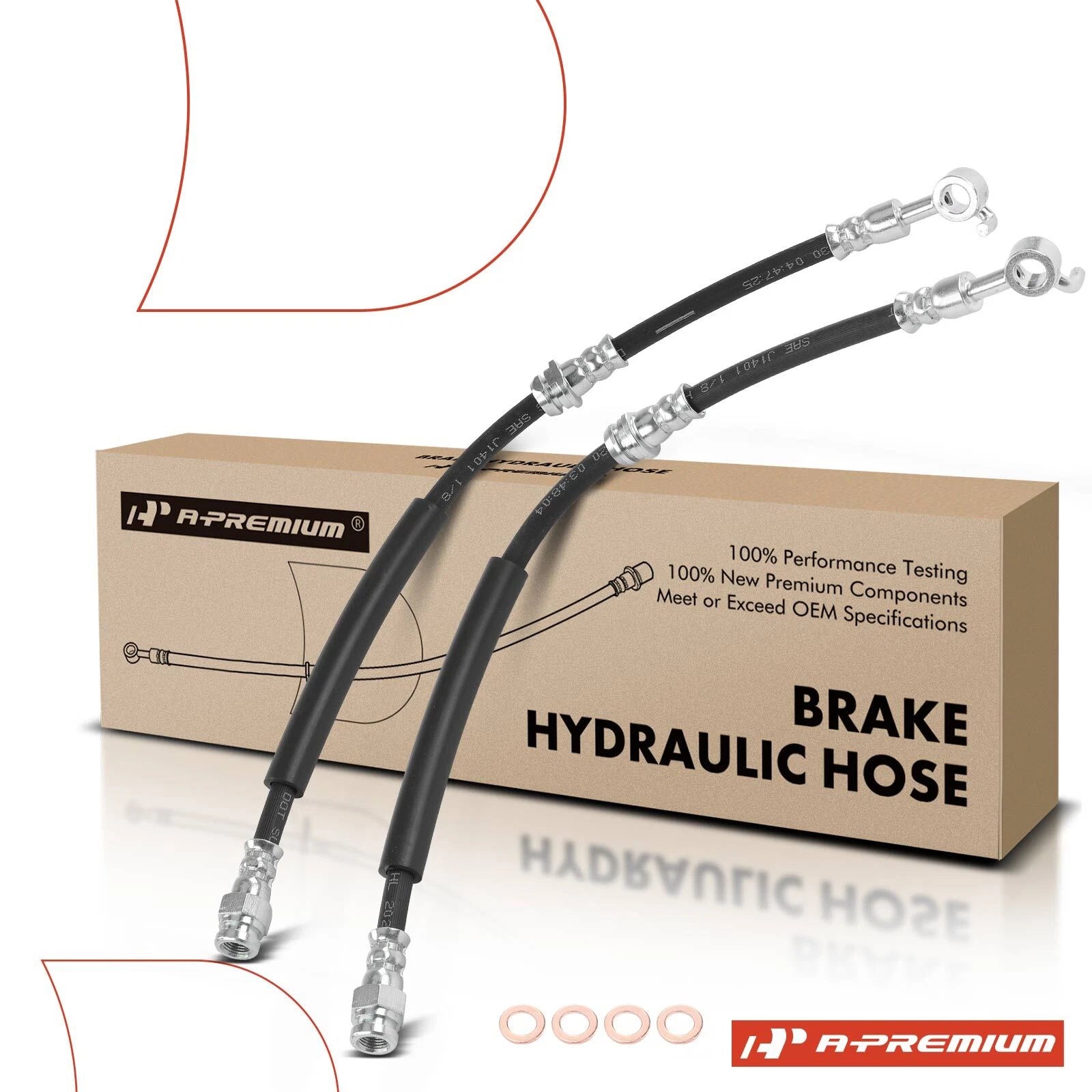 Front Brake Hydraulic Hose for Toyota Yaris iA (2017-2018)
