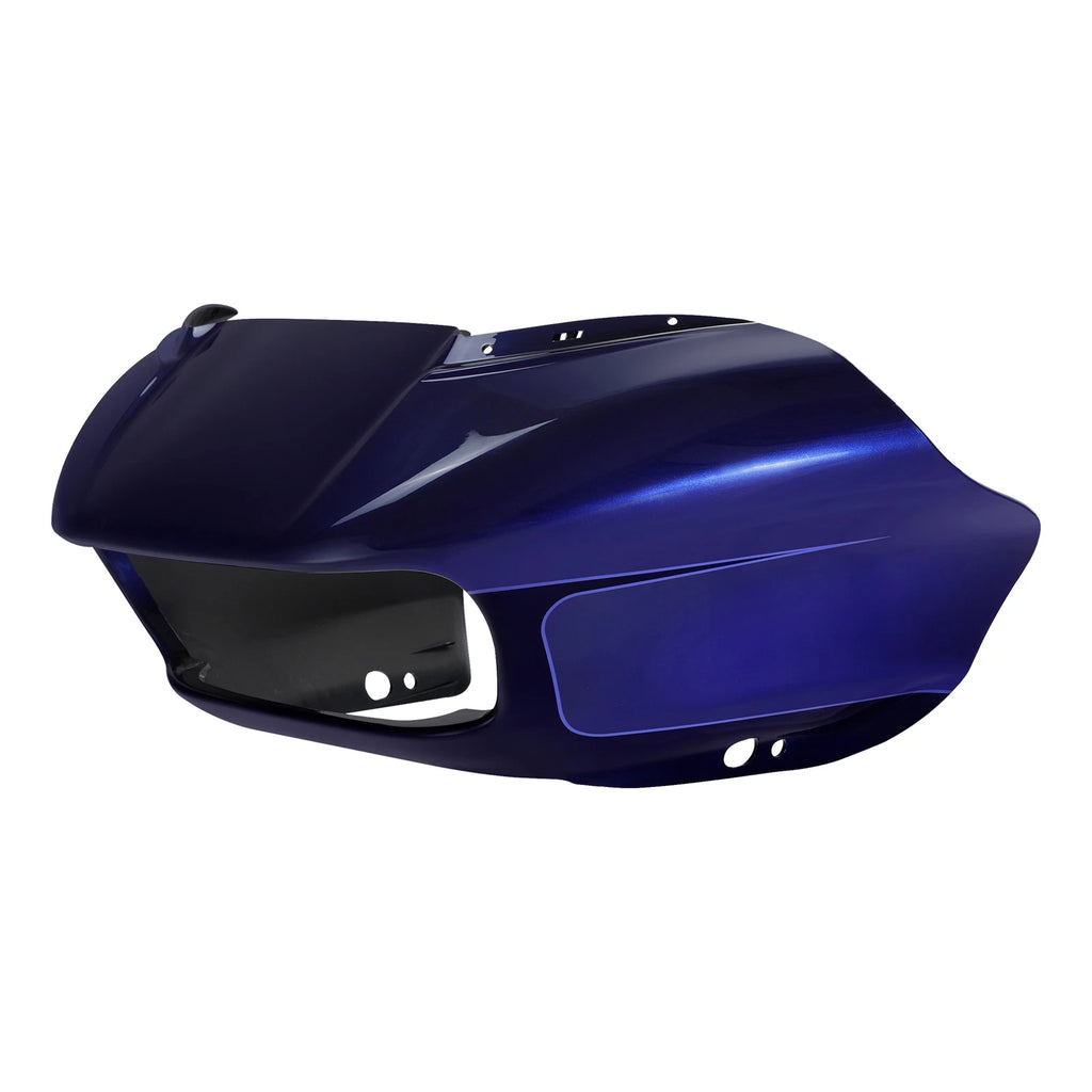 Inner & Outer Fairings for Harley Road Glide (2015–2023) Zephyr Blue/Black Sunglo