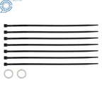 Nylon Fuel Line Replacement Kit for Chevrolet GMC Trucks (1988-1997)
