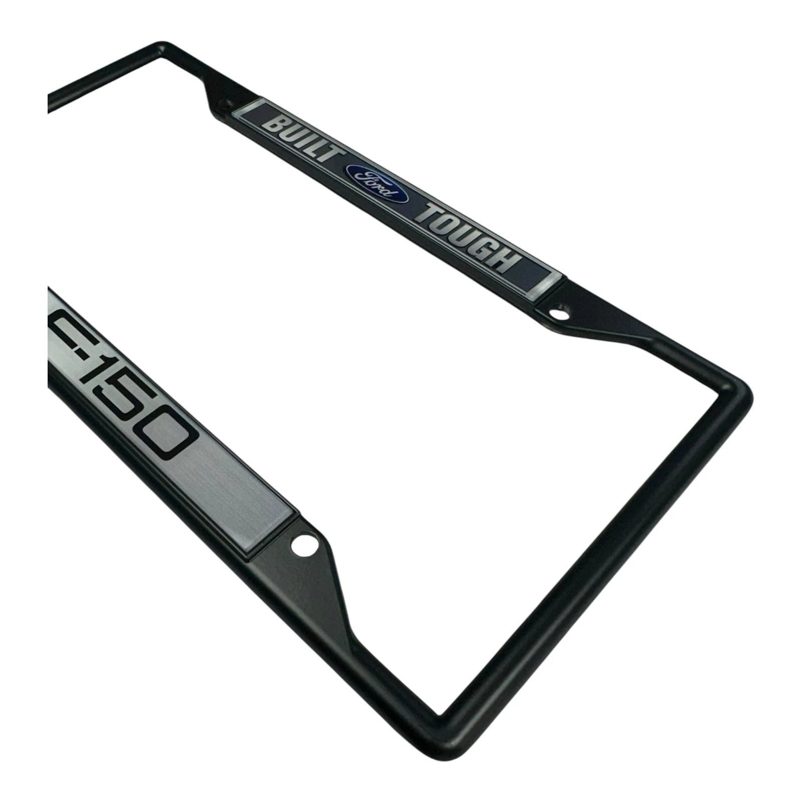 Licensed Black License Plate Frame for Ford F-150 (2004–2020)