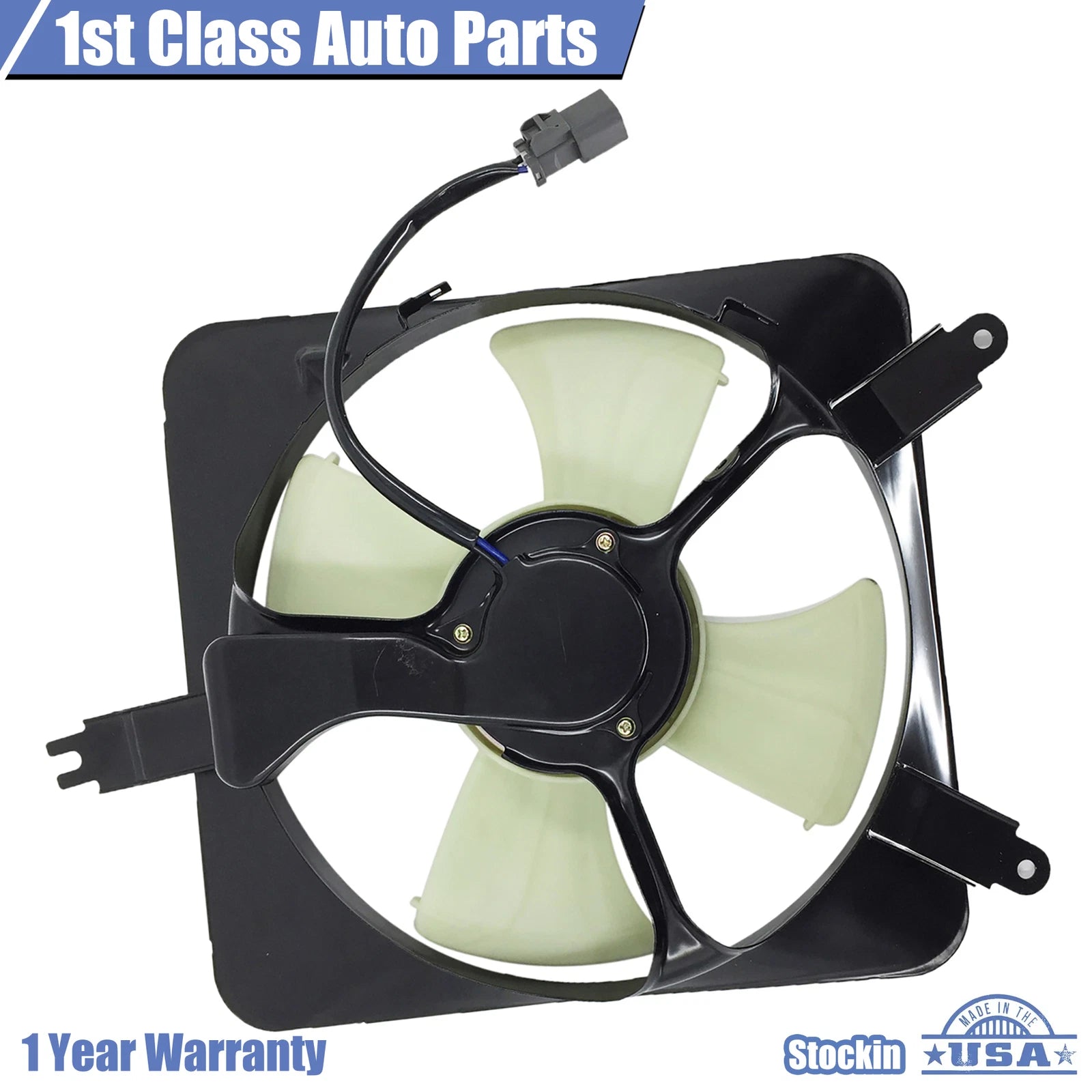 A/C Condenser Cooling Fan for Honda Accord Odyssey Prelude (1990–2002) 620-243