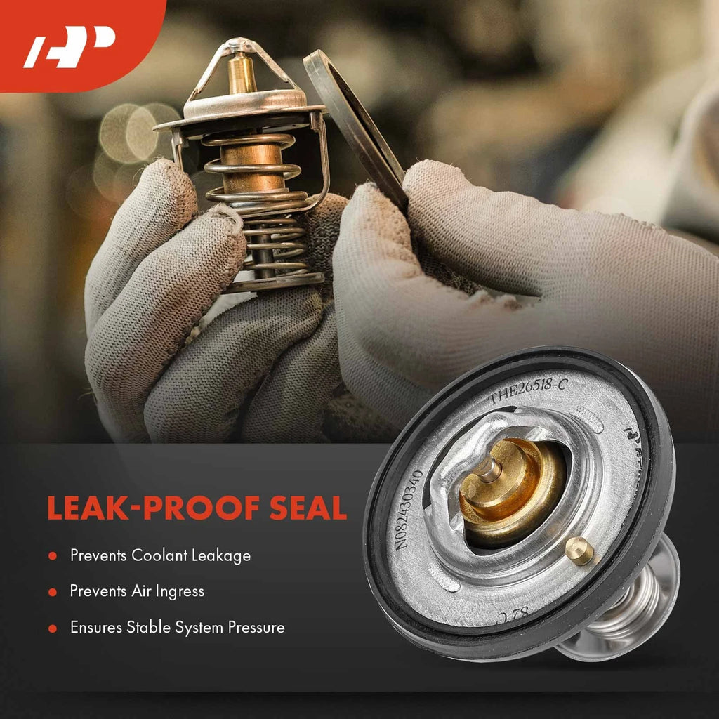 Engine Coolant Thermostat for Ford F-150 F-250 Explorer Mustang (2000–2023)
