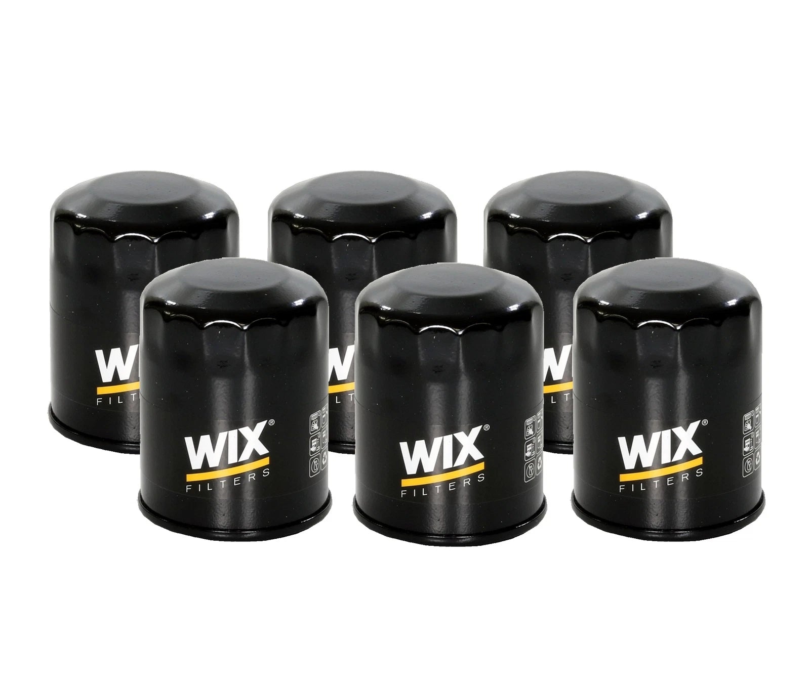 Set of 6 Engine Oil Filters for Chevy Lexus Pontiac Suzuki Toyota L4