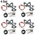 4X Carburetor Kit for Johnson Evinrude 1.5hp 2hp 3hp (18-7043, 382048)