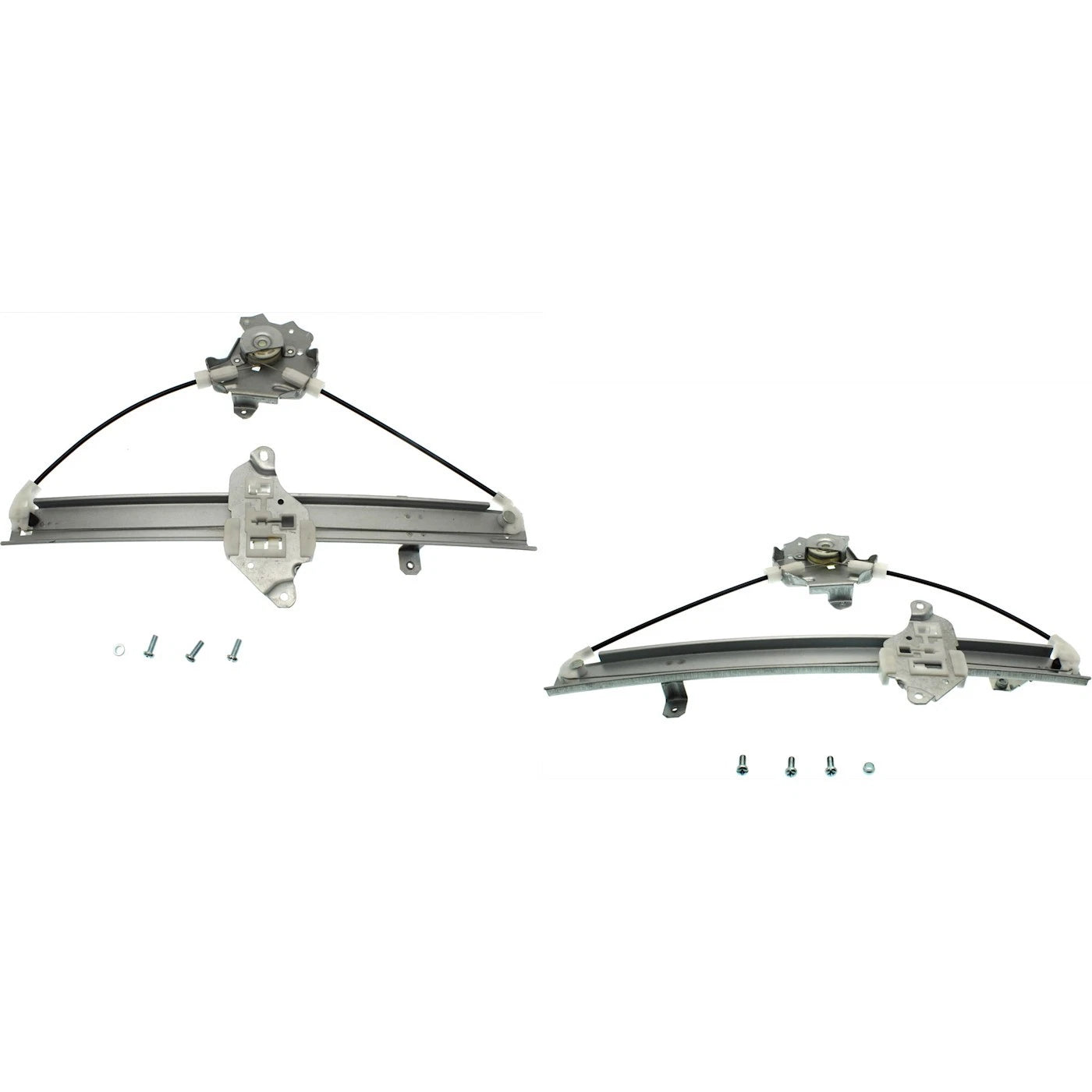 Set of 2 Window Regulators for Sedan (Rear Driver & Passenger Side)