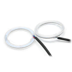 RGB COB Car Headlight Angel Eyes LED Halo Rings 90MM