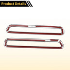 Set of 2 Rear Left & Right Fog Light Cover Trim for Honda CR-V (2023–2024)