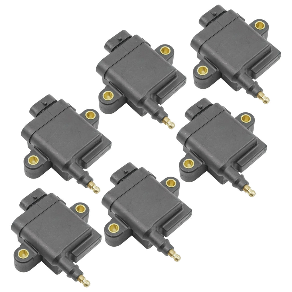 6-Pack Ignition Coils for Mercury Outboard 225 300 HP (225X 300X 3.0L EFI)