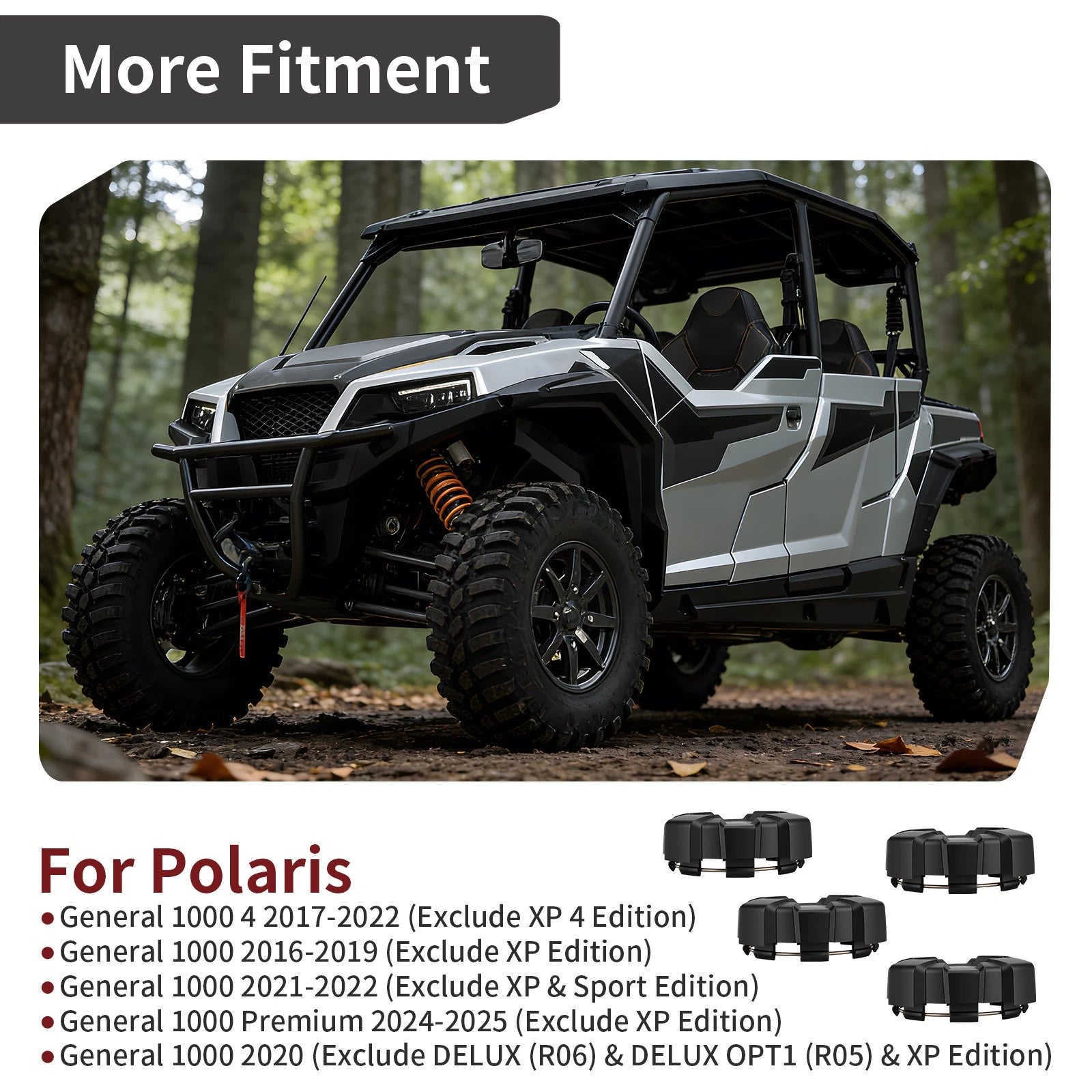 Wheel Center Cap for Polaris General 1000 Premium (2024-2025)