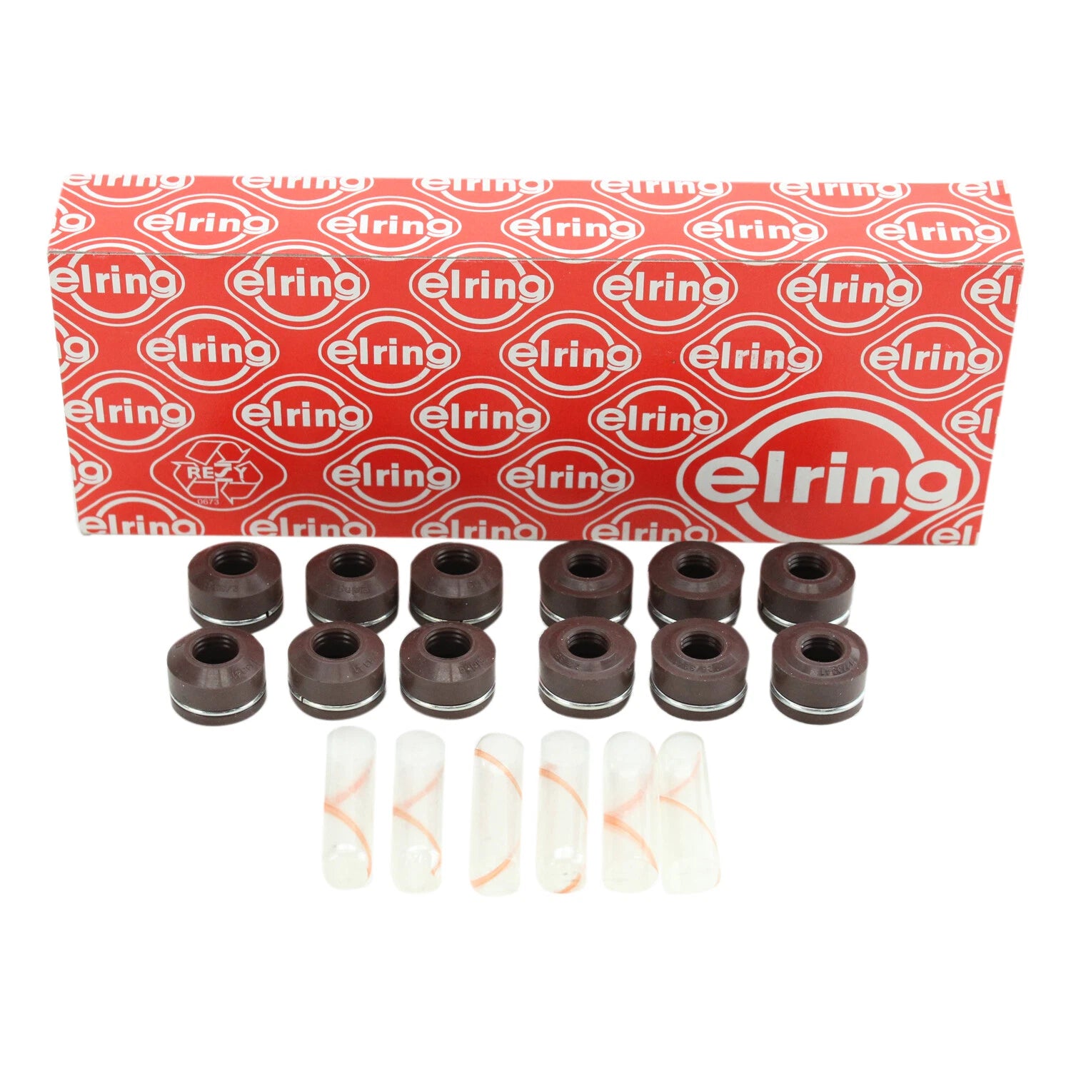 Valve Stem Seal Kit for Mercedes-Benz W124 W126 W201 (764.027, 1030500158)