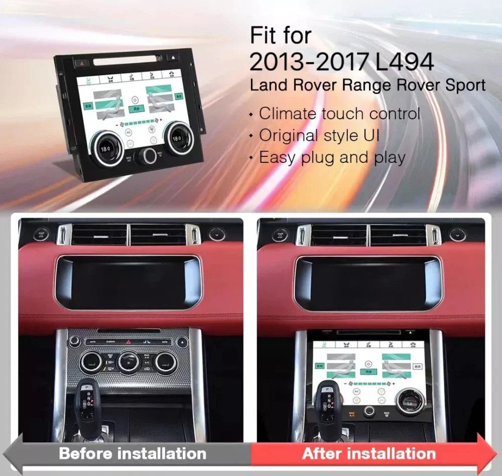 AC Climate Control Panel for 2013-2017 Range Rover Sport L494