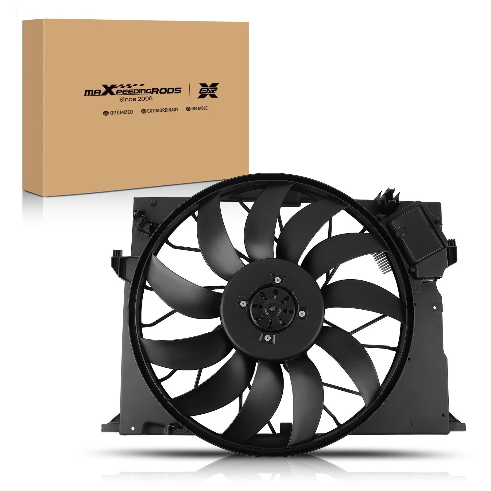 Cooling Fan Assembly for Mercedes-Benz CL550/CL600/S550/S63/S65 (2005–2014)
