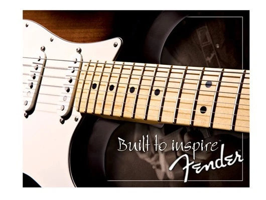 Replica Tin Metal Sign for Fender Electric Guitar (1859)