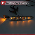 Right Mirror Turn Signal Light for Hyundai Sonata 2009-2014 Gray Clear Plastic