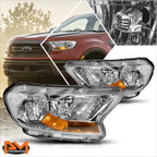 Factory Style Headlight Chrome Housing for Ford Ranger XL XLT (2019–2023)