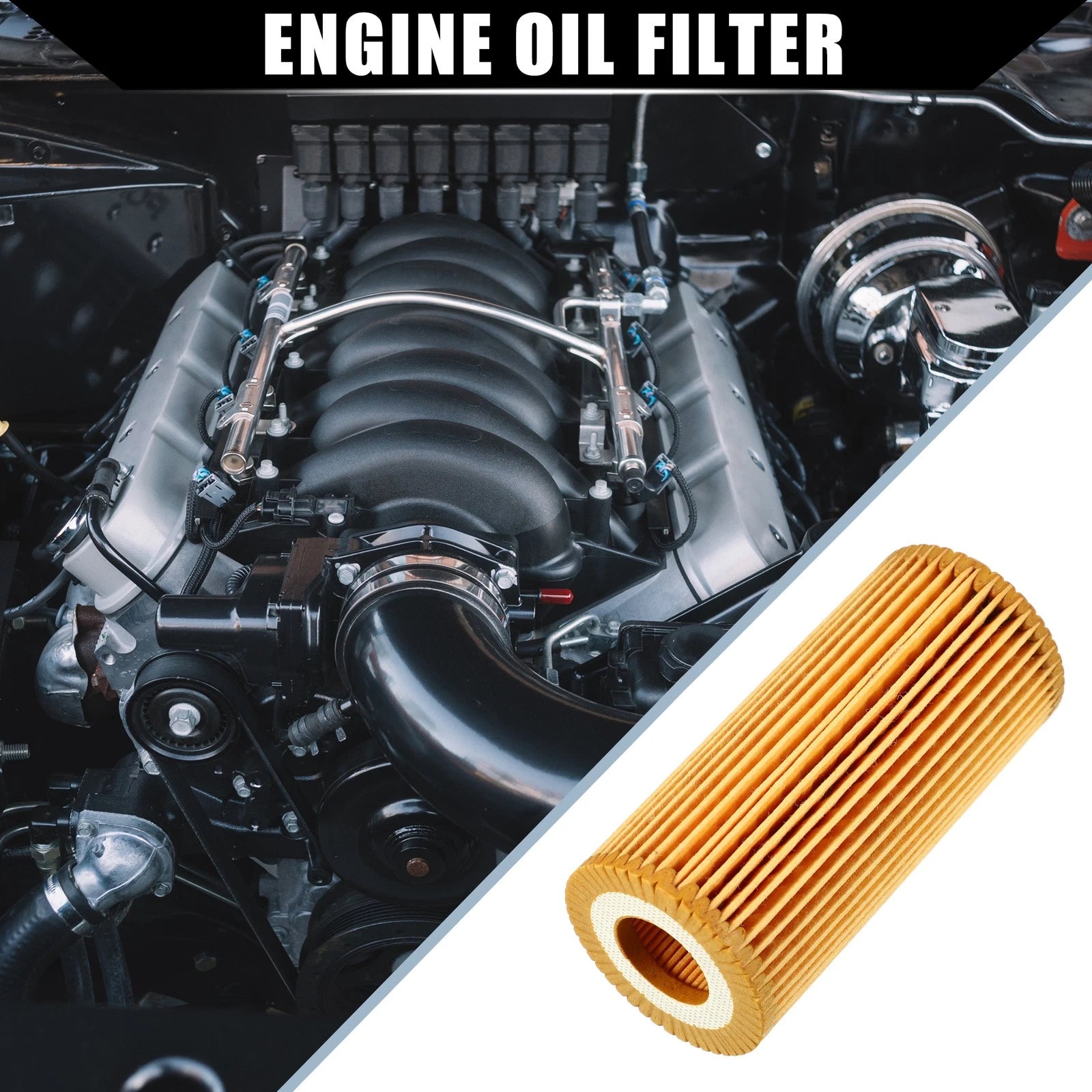 Set of 1 Engine Oil Filter No.06L115562 for Volkswagen Golf (2015)