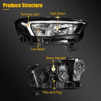 Right Side Headlight with LED DRL for Buick Encore GX (2020–2023)