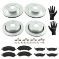 Brake Rotors and Pads Set for Chrysler Aspen (2007–2009)