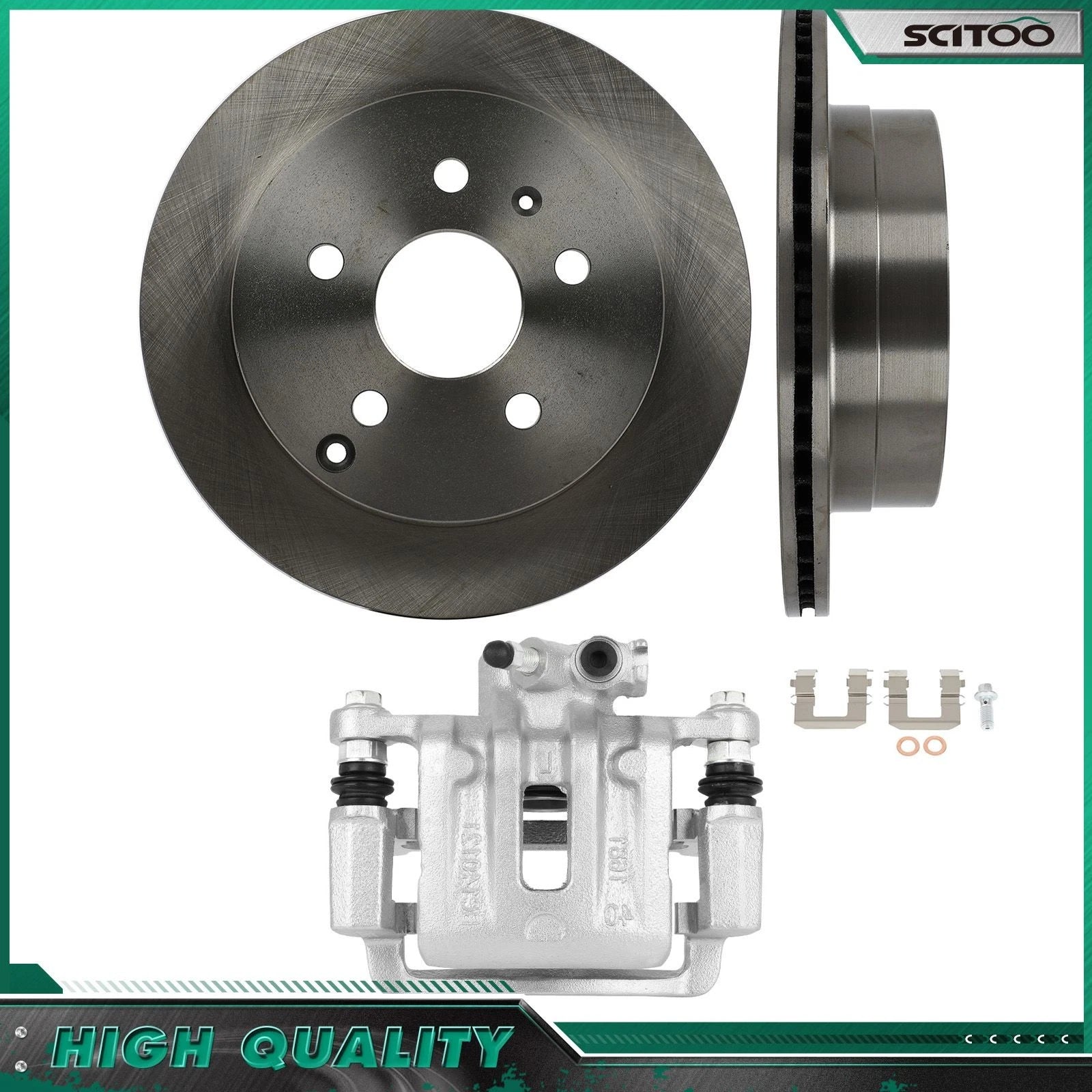 Rear Disc Brake Caliper Rotor for GMC Terrain, Chevy Equinox (2010–2017)