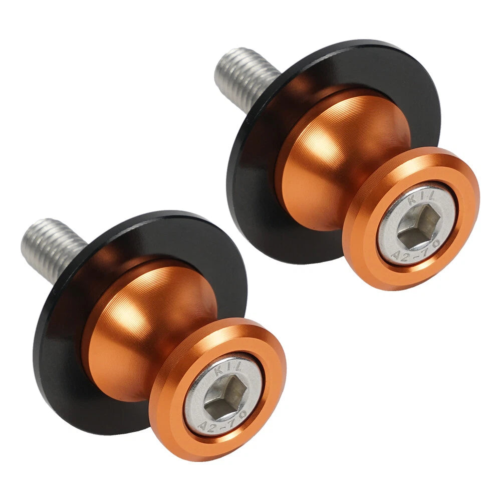 10mm M10x1.25 Swing Arm Spools Sliders for KTM 1190 RC8 690 Duke 990 Adventure